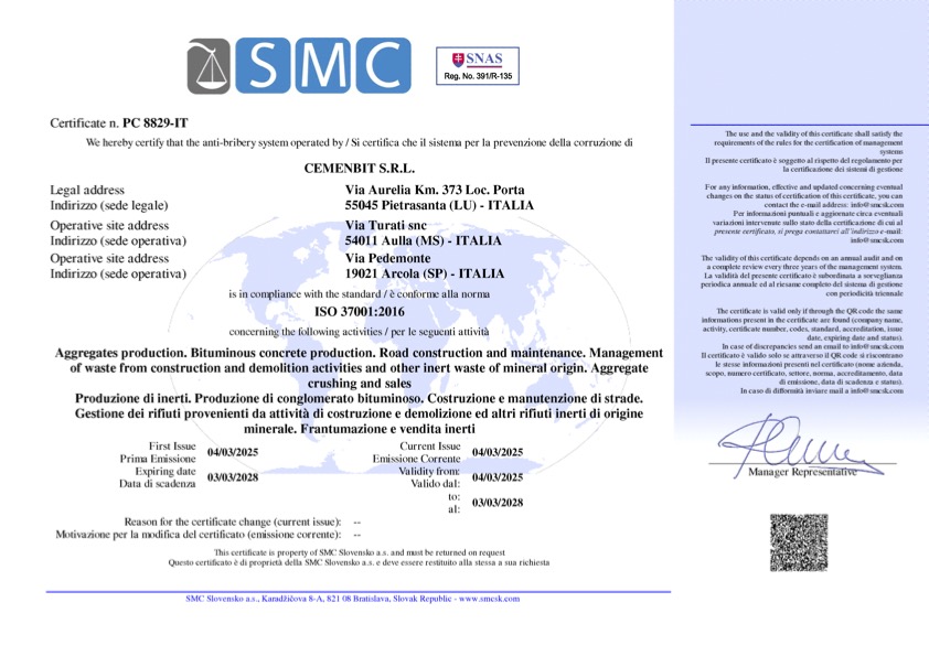 ISO 37001 nr PC 8829